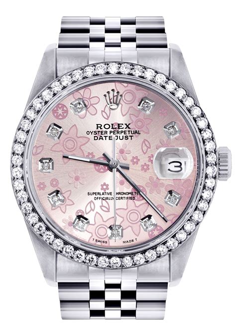 ladies pink rolex|Rolex lady datejust pink dial.